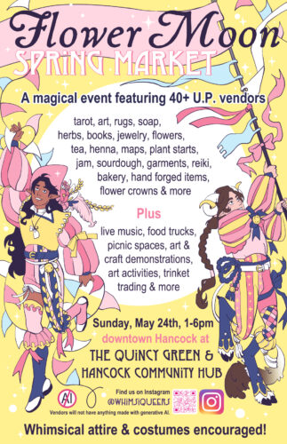 Flower Moon Spring Market Coming to Hancock